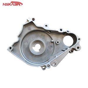 Cache-carter latéral en alliage d'aluminium pour vilebrequin de motocross KB Bull 110 avec support intégré et bouclier thermique |   Couverture de remplacement pour design encastré - Product Image 4