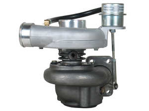 Hongwang เทอร์โบชาร์จเจอร์ GT2556S 711736-5026S 2674A226 711736-0026สำหรับรถขุดตีนตะขาบ Cat416E สีเงิน - Product Image 2