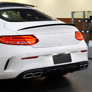 สปอยเลอร์หลังสำหรับ Mercedes-Benz C-Class Coupe C205 C200 C260 AMG 2015-2021 ปีกหลัง สปอยเลอร์ฝากระโปรงท้าย  ลิ้นกันชนหลัง - Product Image 5