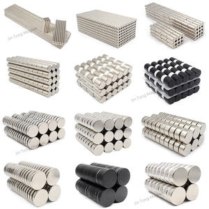 맞춤형 N35 N52 소형 자성 재료 플랫 희토류 네오디뮴 강력 원형 디스크 자석 - Product Image 5