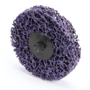 Scotchbrite 07470 disque XT propre et bande, grain Extra grossier, carbure de silicium, rouille et peinture, enlever l'accessoire 4" - Product Image 2