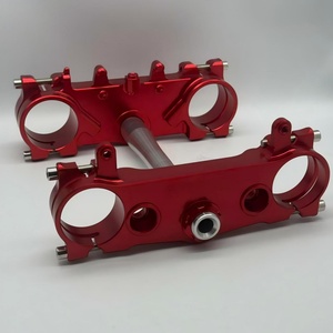 Abrazaderas Triples de Aluminio Billet Personalizadas para Motocicletas de Carreras y Todoterreno para Honda, Yamaha, Kawasaki, Suzuki, KTM - Product Image 2