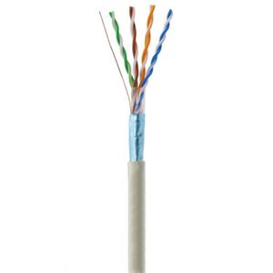 Cable Ethernet FTP Cat5e 24AWG de Cobre Sólido Puro con Blindaje de Lámina, 305m 1000ft, Cable de Red a Granel Anti-Interferencia LAN - Product Image 2