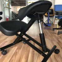 Cadre en acier Correction de Posture Pivotant Positif Dessin Bureau Ergonomique Genou Haute Qualité HY5001-1 de Chaise à Genoux