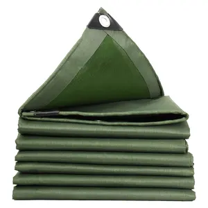 500GSM Heavy Duty PVC Tarpaulin Knife Cloth Camping Tent Canopy Awnings Truck Ship Rainproof Tarp Cover