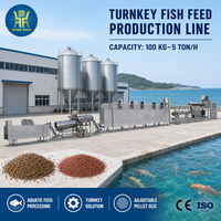 Ligne de production d'extrudeuses pour aliments flottants pour poissons et crevettes, équipement de traitement des granulés d'aliments aquatiques
