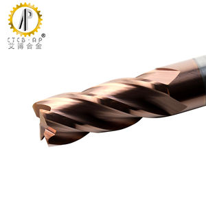 ดอกกัดคาร์ไบด์ CNC แบบปรับแต่งได้ - ดอกกัดปลายแบบกำหนดเองได้ตามความต้องการด้านการกลึงพิเศษ ดอกกัด 4 ฟัน - Product Image 3