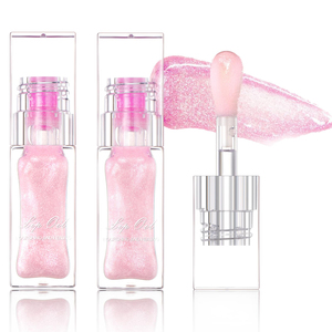 Huile à lèvres hydratante brillante effet gloss, marque privée, grenade, waterproof, végane, changeante de couleur - Product Image 1