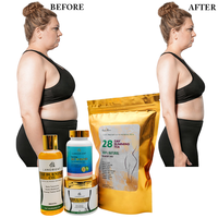 Ensemble Crème Amincissante Brûle-Graisse Rapide aux Huiles de Papaye et Vitamine E Naturelle Bio, Soins Corporels sous Marque Blanche pour Femmes