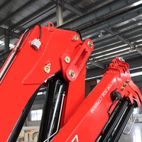 Vente en gros d'usine : Mini-grues de camion à flèche pliante de 3, 5, 6,3, 8 et 10 tonnes, équipement de levage