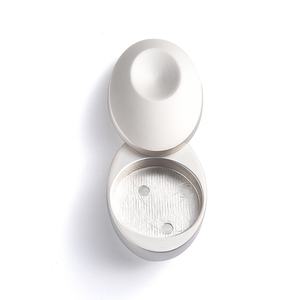 New Products <b>Small</b> <b>Sliding</b> Solid Lip Balm Container Mint Silver Cases Custom Logo Perfume Case - Product Image 6