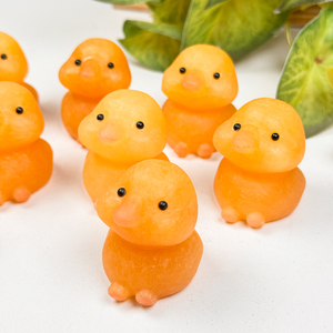Bán Buôn Đá Tự Nhiên Chữa Bệnh Pha Lê Craft Động Vật Khắc Vàng Calcite Vịt Nhỏ Cho Trang Trí Nội Thất Và Quà Tặng - Product Image 1