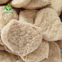 Zat tambahan makanan protein sayuran bertekstur TVP 60% tanaman protein dasar makanan protein babi TVP non-gmo protein kedelai