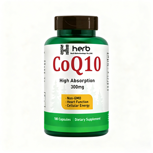 Complément alimentaire Coenzyme Q10 en poudre en vrac, capsules molles CoQ-10 pour adultes, marque privée ODM/OEM - Product Image 1