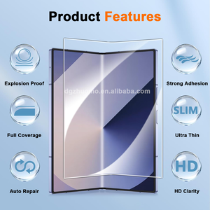 Pour Samsung pour Galaxy Z Fold 3 7 Logo personnalisé Film Hydrogel réparation automatique EPU protecteur d'écran Ultra clair écran de téléphone portable - Product Image 2