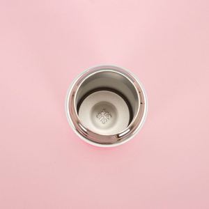 Gobelet isotherme en acier inoxydable pour enfants, 14 oz, avec logo personnalisé, antidérapant, à double paroi, avec paille et couvercle - Product Image 4