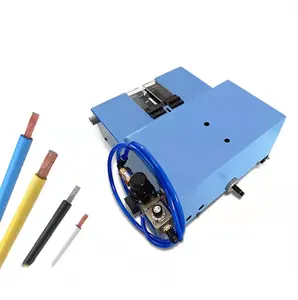 Multi-core industrial automatic electric 1-15 core 0.1 - 4.5 sqmm small enamel copper wire cable stripping machine