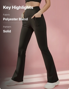 Womens Winter Washed Sweatpants Elastic Waist Casual Trousers Waterproof Soft Lounge Travel Fitness Wear - Product Image 3