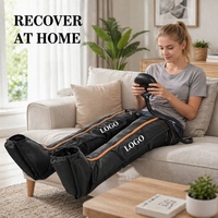 Bottes de récupération pneumatiques à compression d'air en gros, système de drainage lymphatique par pressothérapie à massage séquentiel à 5 chambres