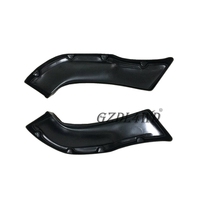 Kustom Botl gaya Trim roda ekstensi lengkungan cetakan datar Fender flare cocok untuk Cherokee XJ 1984-2001