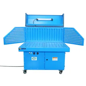 Automatic pulse jet clean cartridge style dust suction table slidingwith CE Certification