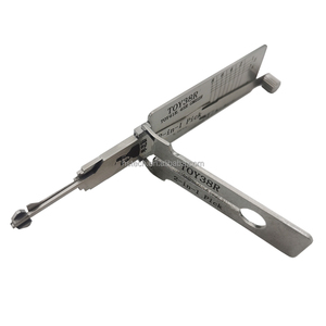 Nuevo TOY38R Lishi cerradura herramienta 2 en 1 cerradura de la puerta del coche a decodificador desbloquear herramienta ganzúas - Product Image 2