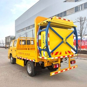 JMC Diesel Anti-collision Buffer Truck Road Emergency Vehicle 70k 80k 100k Crash Buffer Truck for sale - Product Image 5