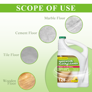 <span class=keywords><strong>Detergente</strong></span> per Pavimenti in Legno a Marchio Privato, Ecologico, Multiuso, al Profumo di Limone e Menta - Product Image 4