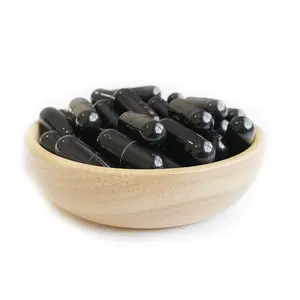 Capsule supplier plant extract capsule black super cheap capsule