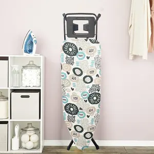 Hotel Ironing Table Board Customized Household for Laundry Room or Dorm Use Heavy Sturdy Metal Legs Iron Stand