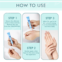 Gel en silicone pour l'élimination des cicatrices Crème réparatrice efficace pour le traitement naturel des cicatrices du visage et du corps