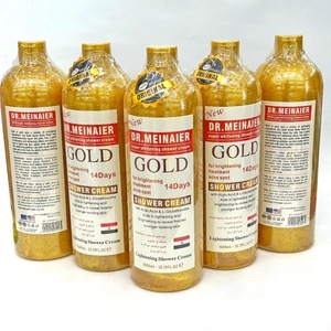 Produits de Soin DRMEINAIER, Gel Douche Éclaircissant Bio Extra 1000ml, Hydratant et Blanchissant, Crème de Douche Corps Citron Doré - Product Image 1