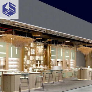 Flash bán kim loại cửa hàng quang học hiển thị giá gỗ phụ kiện quang học với kính mát trường hợp cho thiết kế nội thất - Product Image 3