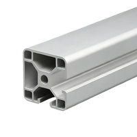 Profilé en aluminium à rainure en T de série 40 de haute précision, fabriqué en usine, profilé en aluminium d'extrusion, profilé en aluminium 6063 T5