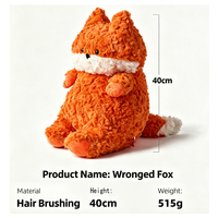 Peluche personnalisée dinosaure, chat, renard, âne, panda, cochon, chien, jouet en peluche doux, cadeau d'anniversaire pour enfants