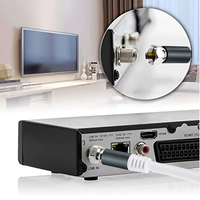 Coaxiale kabel (20 voet) gevlochten afgeschermd digitaal RG6 mannelijk-mannelijk connector PVC-mantel HDTV 1080P voor videorecorders antennes