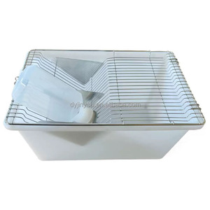 <span class=keywords><strong>Cage</strong></span> à souris en acier inoxydable de haute qualité pour adultes, boîte de reproduction en PP pour laboratoire, boîte à souris, boîte de reproduction pour hamster - Product Image 3