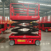 Plateforme élévatrice à ciseaux hydraulique stationnaire 5m, table élévatrice électrique robuste pour plateforme de travail de manutention de marchandises en entrepôt et quai de chargement