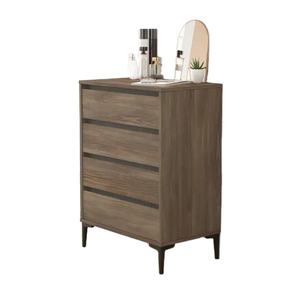 YIFAN moderna cassettiera a 4 cassetti con cassettiera armadio per soggiorno <span class=keywords><strong>ingresso</strong></span> corridoio caratteristica armadietto rustico marrone - Product Image 1