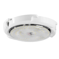 Lampe de plafond alimentée par panneau solaire, lumière de plafond intérieure solaire avec télécommande, lampe solaire étanche