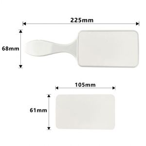 Sublimation Blank <b>Heat</b> Transfer Printing Eco-Friendly Rectangle Shape <b>Brushes</b> and Combs Plastic Hair Comb - Product Image 4
