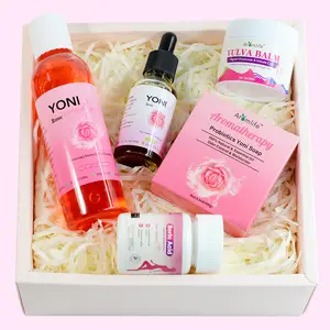 ארומטיים מוצר חדש מוצרים yoni טבעי ערכת סבון ג 'ל נשים לשטוף שמן חיוני נשי ביטול ריח