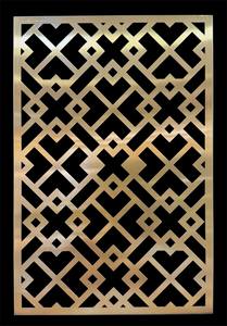 Écrans de séparation découpés au laser d'acier inoxydable pour les espaces contemporains pour des conceptions architecturales de mur ou de plafond de façade de projets - Product Image 5