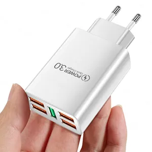 Горячая Распродажа: 5 портов USB зарядное устройство Quick Charge быстрой зарядки для iPhone 14 13 12 Pro Max для Xiaomi 12 настенный телефон с несколькими портами зарядное устройство