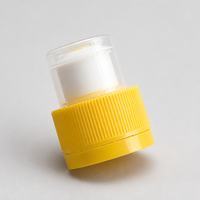 Bouchon à poussoir en plastique de qualité alimentaire Pco1810 pour poudre de boisson solide, anti-fuite, anti-enfants, pour emballages de bouteilles d'eau et de poudre de vitamines