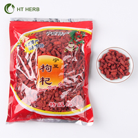 Verpakte Tas Oem Hoge Kwaliteit Big Size Chinese Traditionele Beauty Skin Anti-Aging Ningxia Gedroogde Rode Goji Berry Fruit Granen Thee