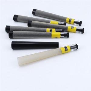 Cono de Papel Natural Blanco Marrón con Puntas de Vidrio y Logotipo Personalizado - Product Image 2