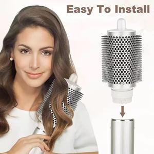 Wholesale Upgraded Volumizing <b>Brush</b> Salon Use Nylon <b>Brush</b> Accessories Styling Smooth Voluminous Curls GZ RTS Bulk Mixed Order - Product Image 2