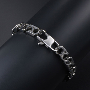 European American Style Minimalist Mesh Bracelet Titanium Steel Fashion <b>Bangle</b> <b>Men</b> Women Jewelry CE440 - Product Image 4