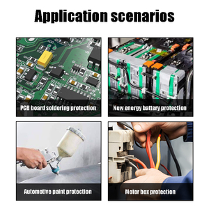 Vật nuôi nhiệt độ cao polyester phim Băng axit và KHÁNG KIỀM mạ điện bảo vệ Silicone Băng lugency màu - Product Image 2